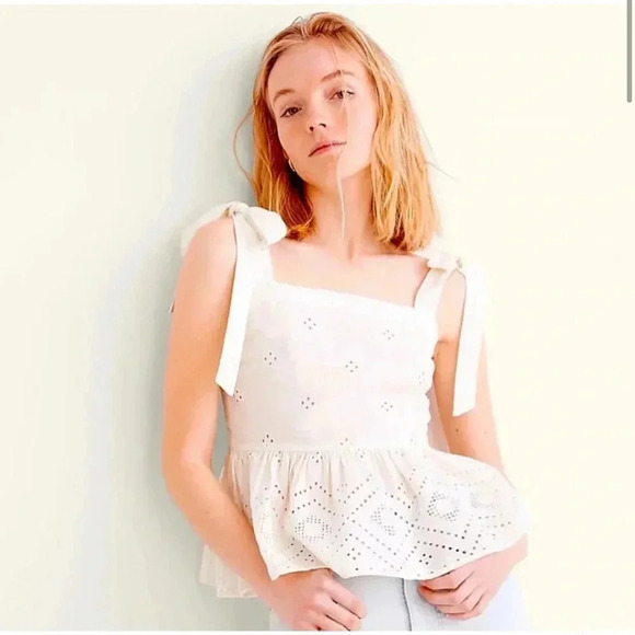 Madewell Rosalie stir Strap Tank Top - Picture 1 of 8